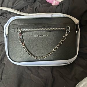 Michael Kors rectangular Crossbody bag with silver lining